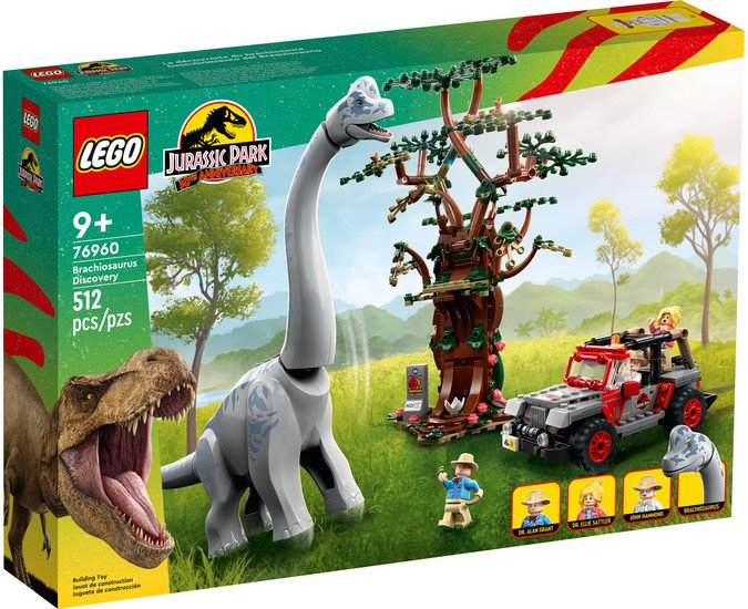Конструктор LEGO Jurassic World 76960 Встреча с Брахиозавром - фото