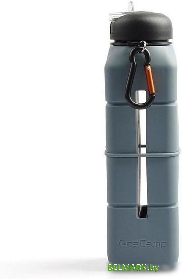 Бутылка AceCamp Sound Bottle серый - фото