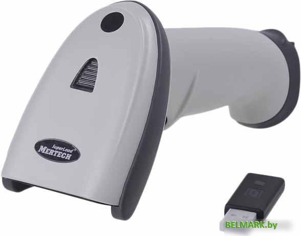 Сканер штрих-кодов Mertech CL-2210 BLE Dongle P2D USB (белый) - фото