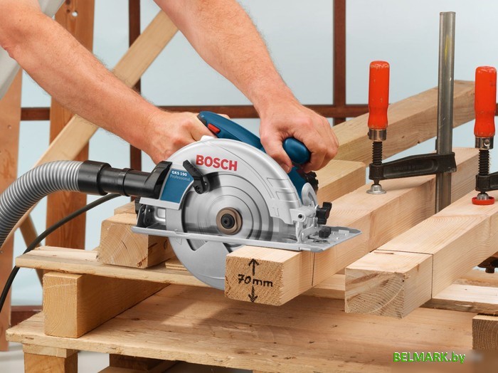 Дисковая пила Bosch GKS 190 Professional [0601623000] - фото2