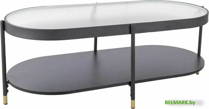 Журнальный столик Signal Laguna B (белый/черный) - фото