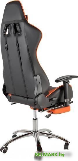 Кресло Меб-ФФ MFG-6001 (черный/оранжевый) - фото2