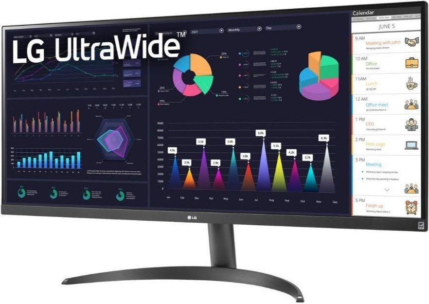 Монитор LG UltraWide 34WQ500-B - фото2