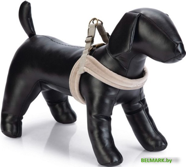 Шлея Designed by Lotte 747346 (М, велюр, серый) - фото