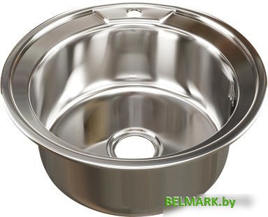 Кухонная мойка Mixline 528183 (полированная, 0.8 мм) - фото