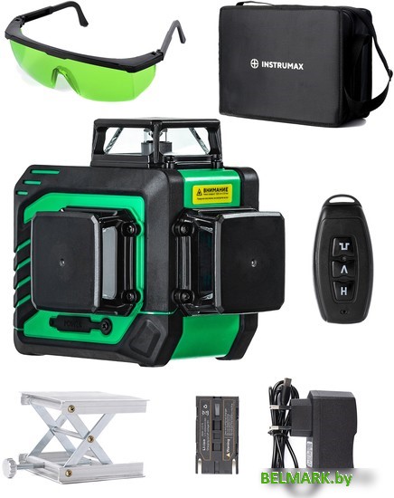 Лазерный нивелир Instrumax Greenliner 3-360 Set - фото