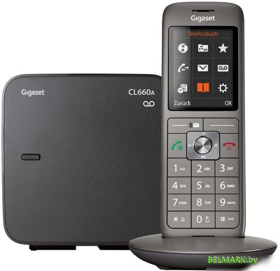 IP-телефон Gigaset CL660A (серый) - фото