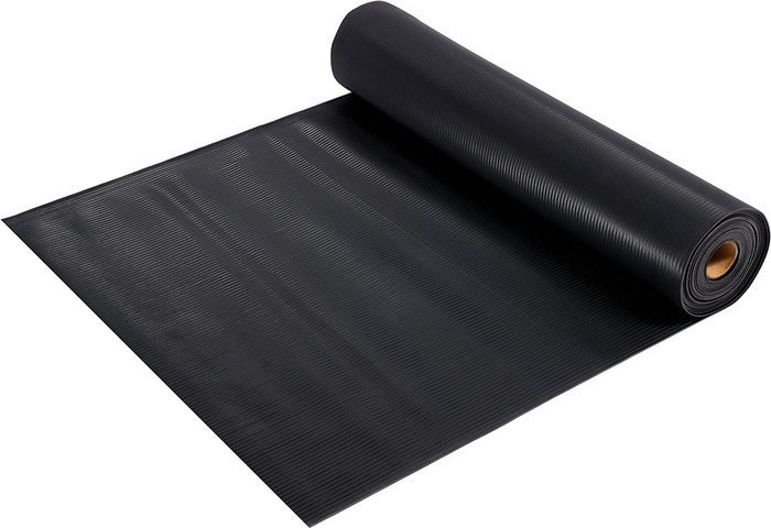 Ковровая дорожка Vortex Полоска 90x1000 22165 (черный) - фото2