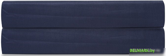 Постельное белье Tkano Essential на резинке TK19-FS0026 (темно-синий) - фото