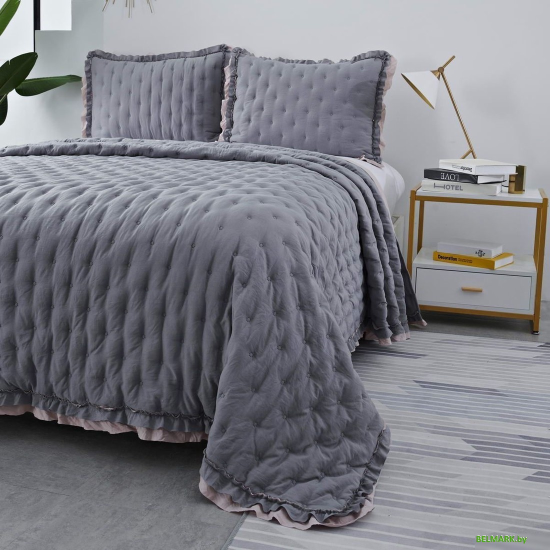 Набор текстиля для спальни Sofi De MarkO Элизабет №1 230х250 Пок-Эл-1-230х250 - фото2