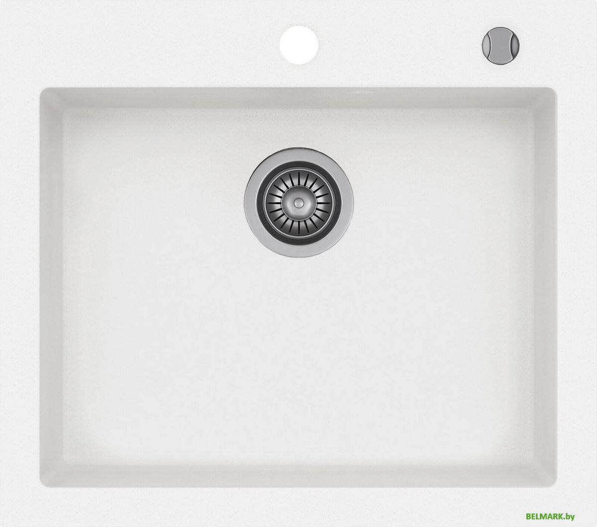 Кухонная мойка Kernau KGS H 60 1B Pure White - фото