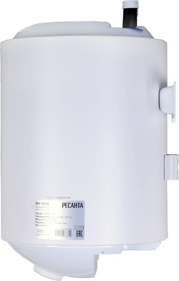 Накопительный электрический водонагреватель Ресанта ВН-10КВ - фото2