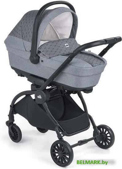 Универсальная коляска CAM Vogue (3 в 1, серый) - фото