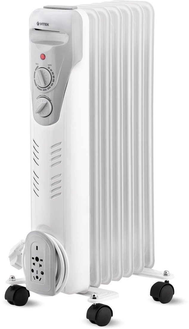 Масляный радиатор Vitek VT-1708 W - фото