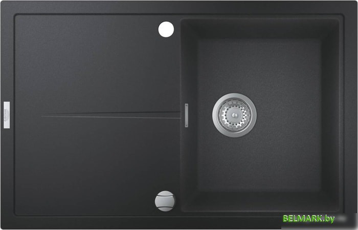 Кухонная мойка Grohe K400 50-C 78/50 1.0 31639AP0 (черный гранит) - фото2