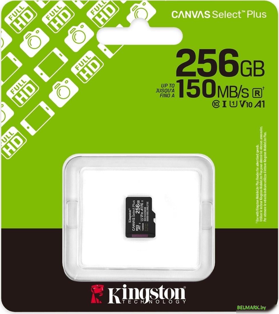 Карта памяти Kingston Canvas Select Plus microSDXC 256GB SDCS3/256GBSP - фото2