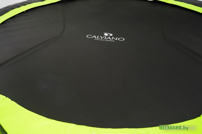 Батут Calviano Inside Master Green 252 см - 8ft (внутренняя сетка, с лестницей) - фото2