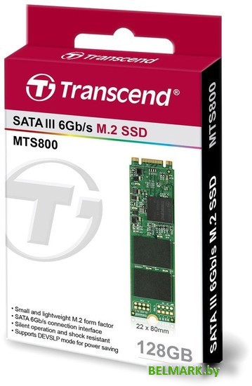 SSD Transcend MTS800 128GB TS128GMTS800S - фото2