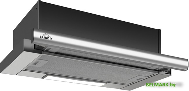 Кухонная вытяжка Elikor Slide 60Н-430 (нержавеющая сталь/нержавеющая сталь) (211935) - фото