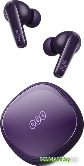 Наушники QCY T13X (фиолетовый) - фото