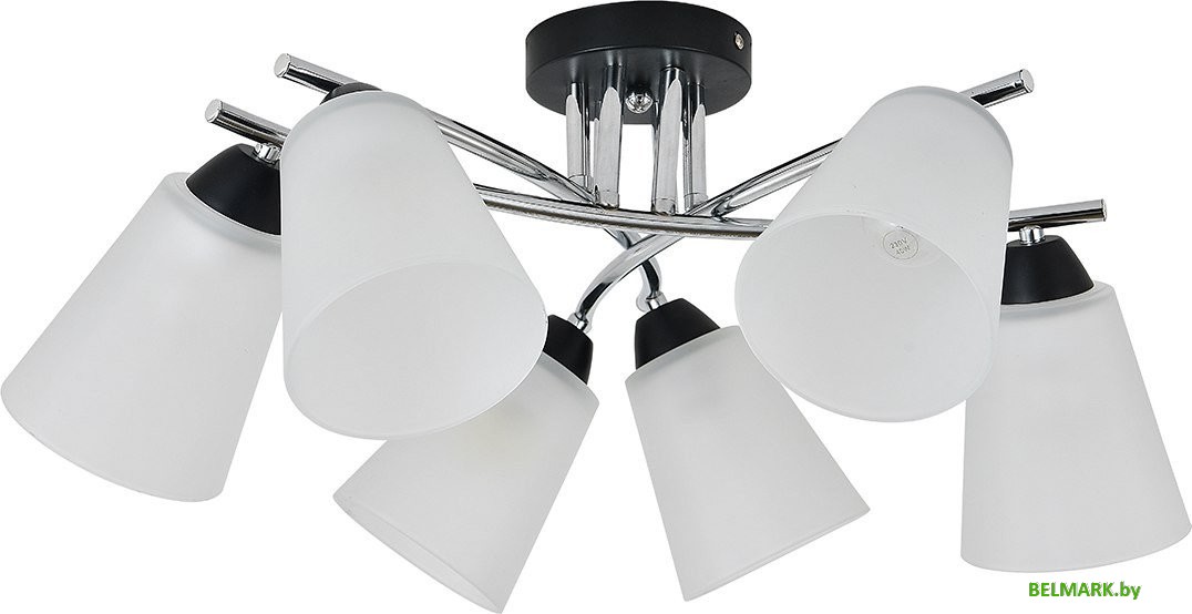 Подвесная люстра Escada 2132/6P (черный/хром) - фото2