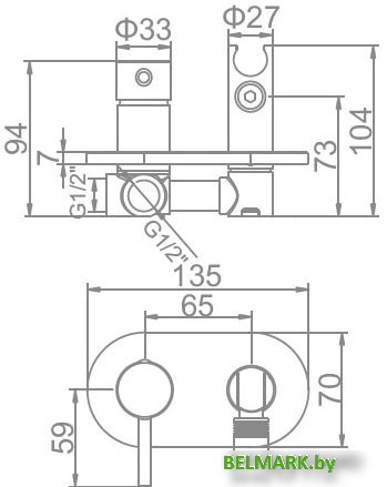 Смеситель Ledeme L5398-5 - фото2