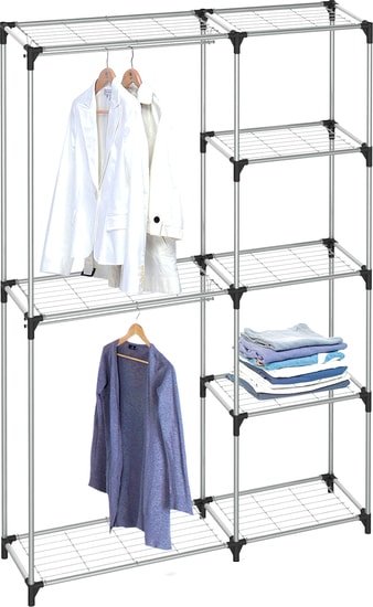 Стойка для одежды Sheffilton SHT-WR15 956168 (черный/хром лак) - фото