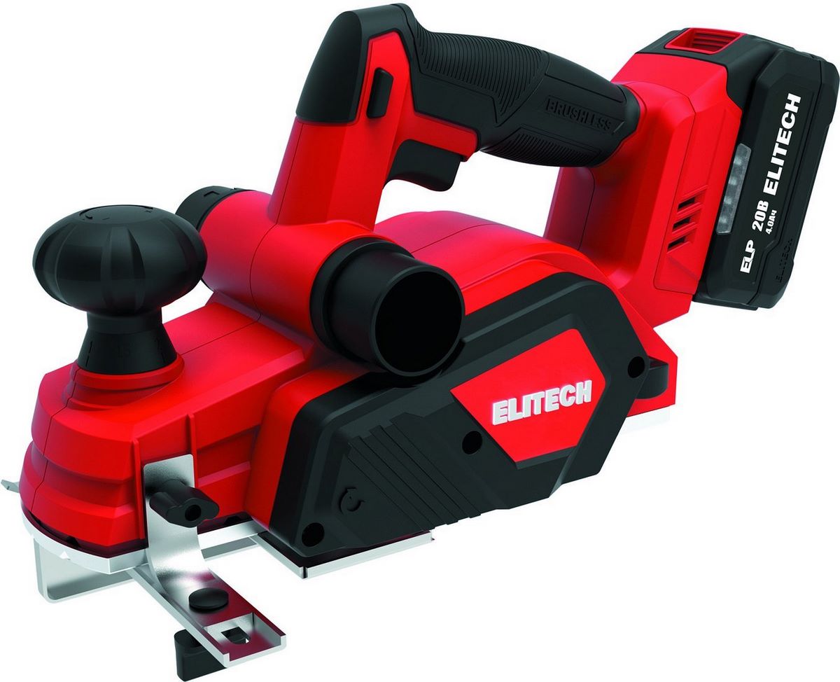 Рубанок ELITECH РА 2082БЛ (с 1-им АКБ) - фото