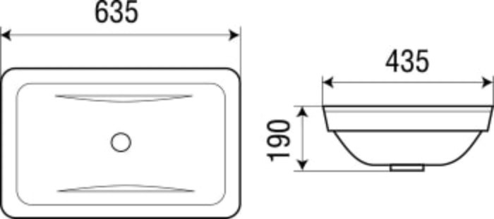 Умывальник WeltWasser Deilbach 6044 - фото2