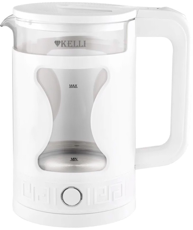 Электрический чайник KELLI KL-1800 (белый) - фото