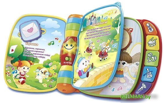 Интерактивная игрушка VTech Музыкальная книга 80-166726 - фото2