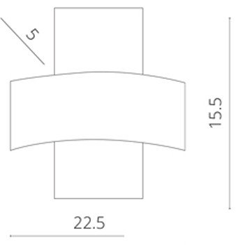Бра Arte Lamp Dafur A1444AP-1WH - фото2
