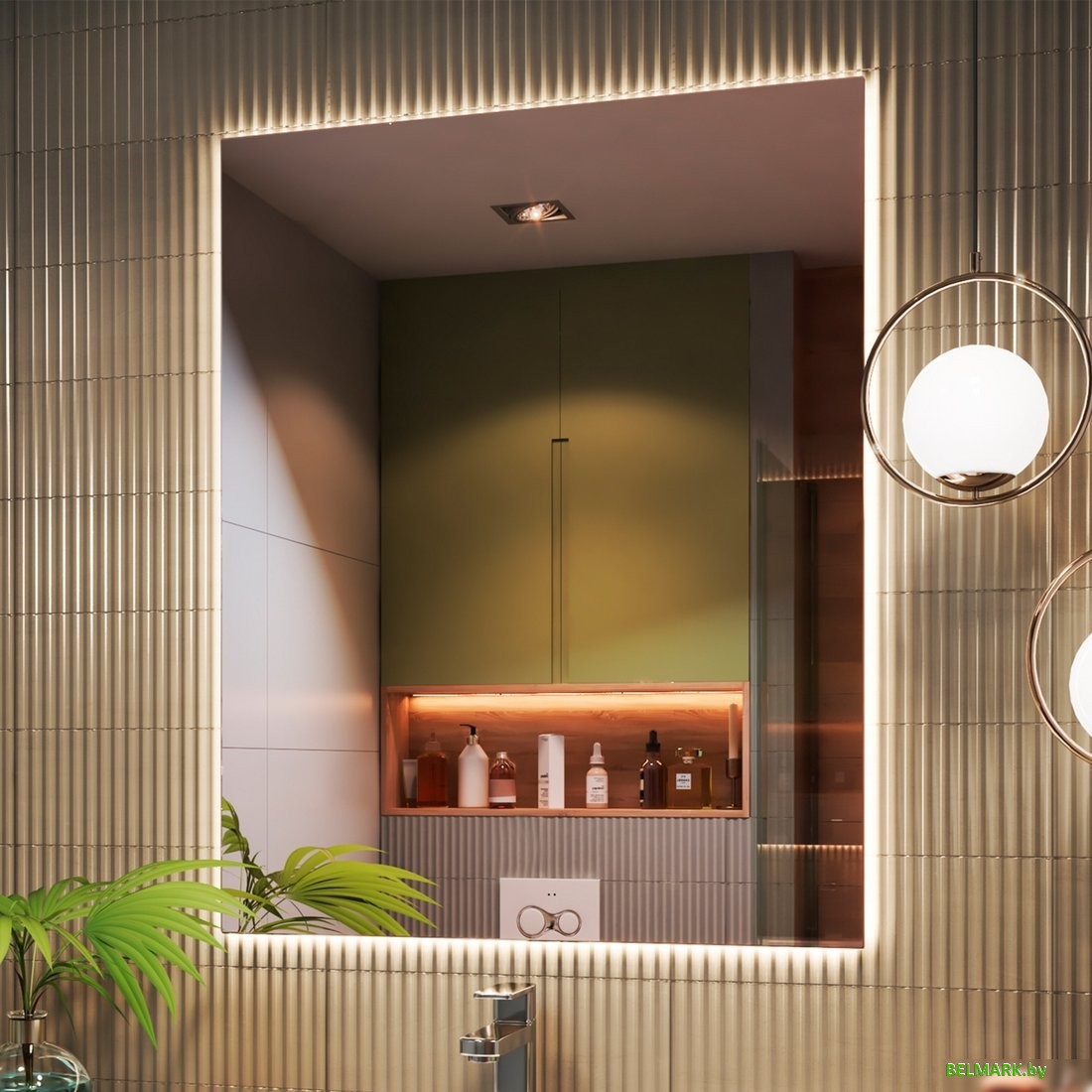 Vigo Зеркало Quadro Comfort 800 - фото