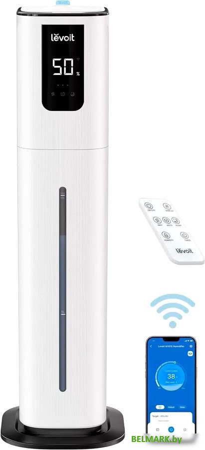 Увлажнитель воздуха Levoit OasisMist 1000S Smart Ultrasonic Cool Mist Tower Humidifier - фото