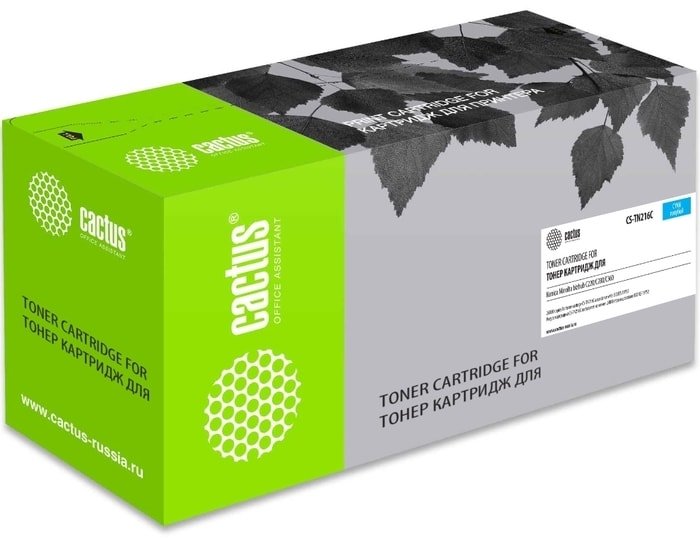 Картридж CACTUS CS-TN216C (аналог Konica Minolta TN216C) - фото