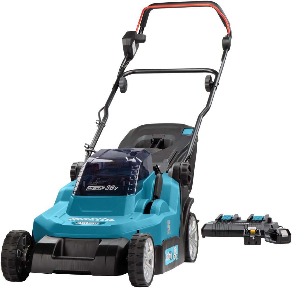 Газонокосилка Makita DLM382PT2 (с 2-мя АКБ) - фото