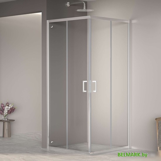 Душевой уголок RGW PA-030 3508103077-11 70x70 (хром/прозрачное стекло) - фото