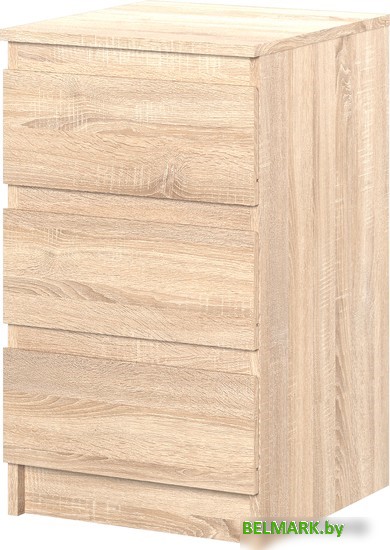 Тумба НК-Мебель Stern Т-9 3-я 72677833 (дуб сонома) - фото