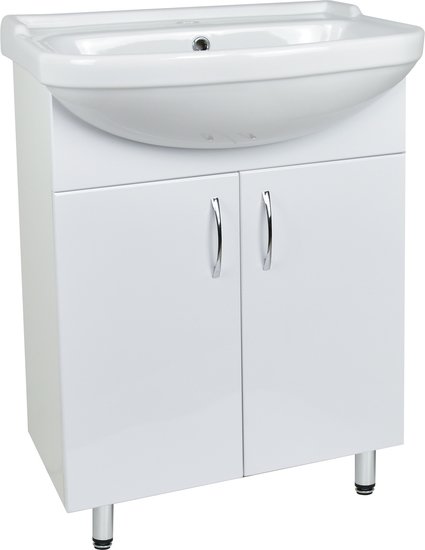 Doratiz Тумба Эко 50 под умывальник Уют 50 (белый) - фото