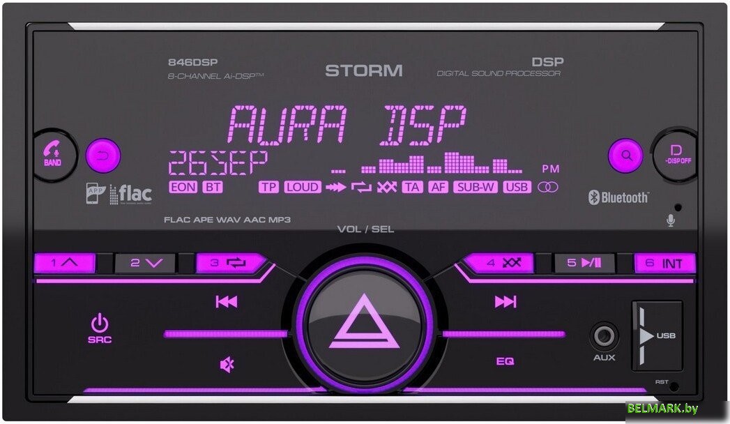 USB-магнитола Aura Storm-846DSP - фото