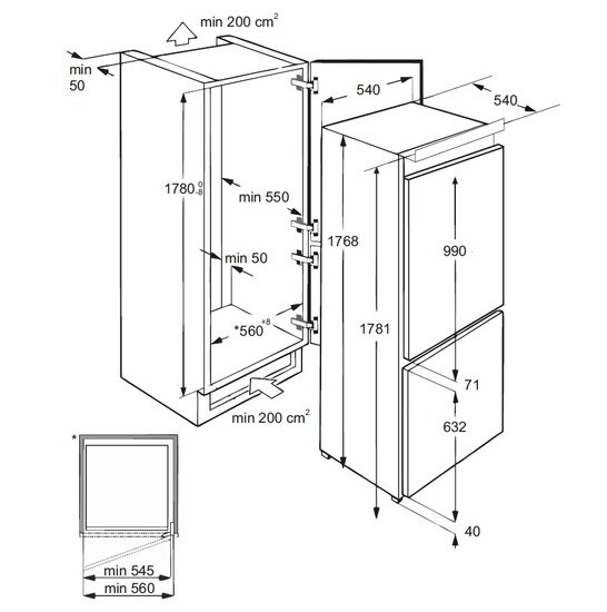 Холодильник LEX RBI 201 NF - фото2