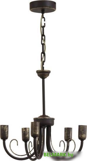 Подвесная люстра Элетех Рустика 251 НСБ 01-5х60-121 Е14 1005404143 (золото) - фото