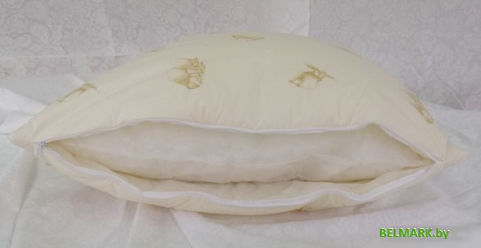 Спальная подушка Delford Шерсть Стандарт 1ШП-УП21 (68x68) - фото2