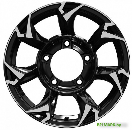 Литые диски Carwel Гурон 15x5.5" 5x139.7мм DIA 108.1мм ET 5мм ABT - фото