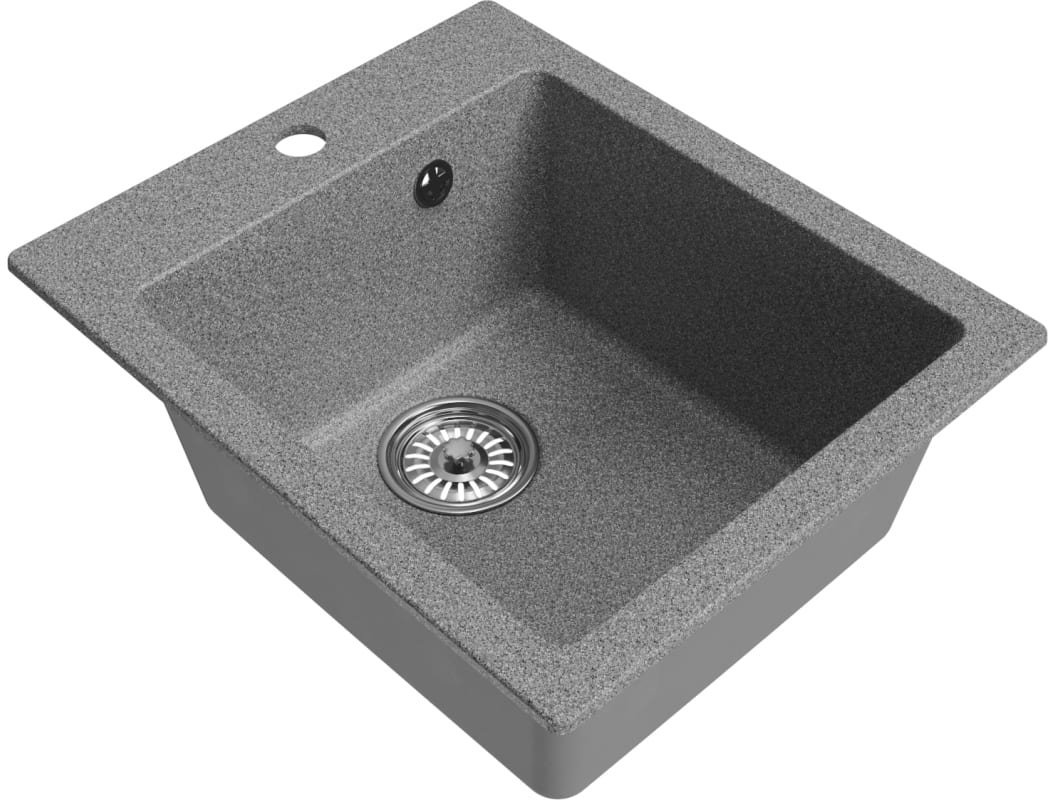 Кухонная мойка Mixline ML-GM14 551903 (темно-серый) - фото2