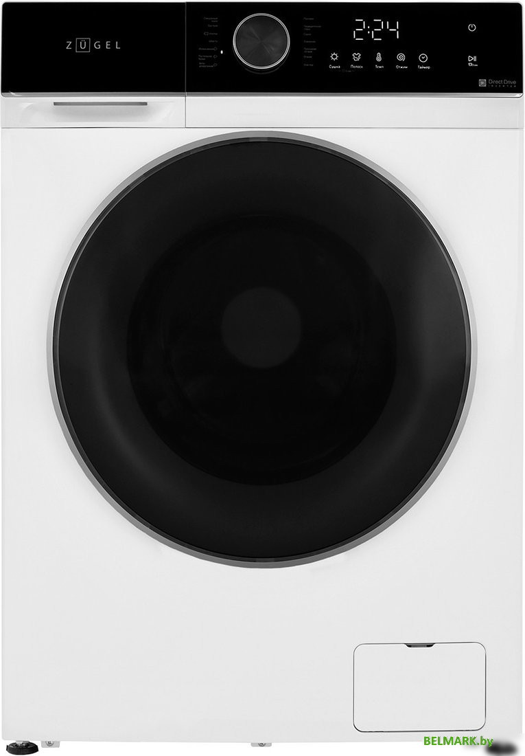 Стирально-сушильная машина ZUGEL ZWDF10712I Inverter DD Steam - фото