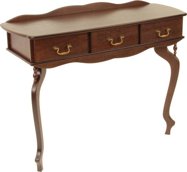 Консольный стол Мебелик Берже 6 (темно-коричневый) - фото