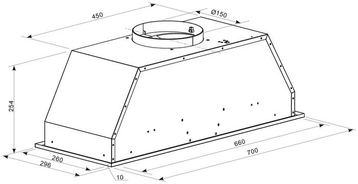 Кухонная вытяжка Zigmund & Shtain K 016.7 S - фото2