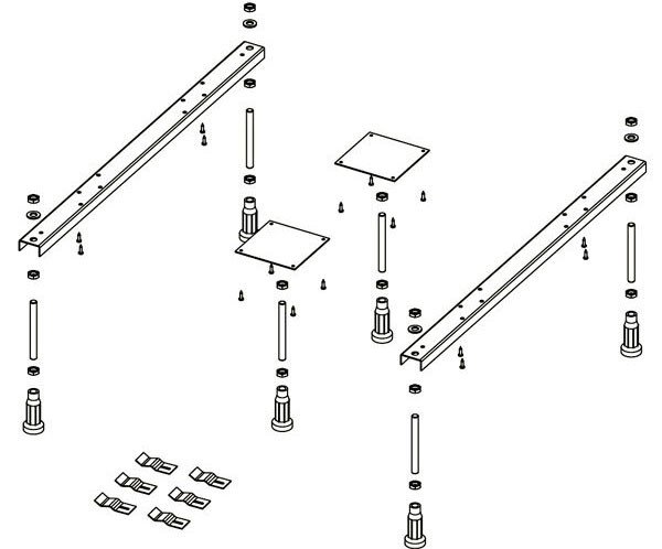 Ножки опорные Riho Special Plus 207095 - фото