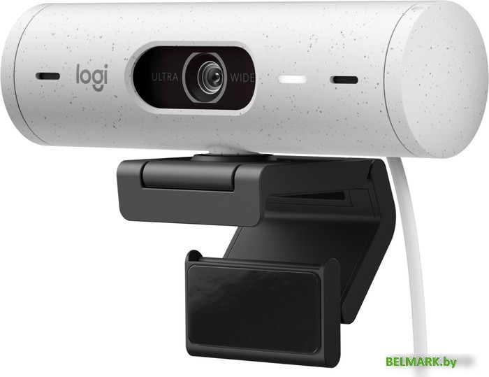 Веб-камера Logitech Brio 500 (белый) - фото